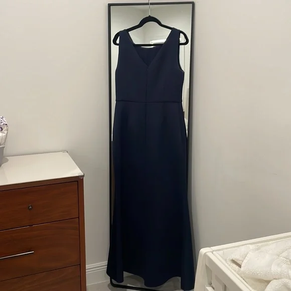 Eliza J Navy Blue Mermaid Gown - Picture 5 of 7